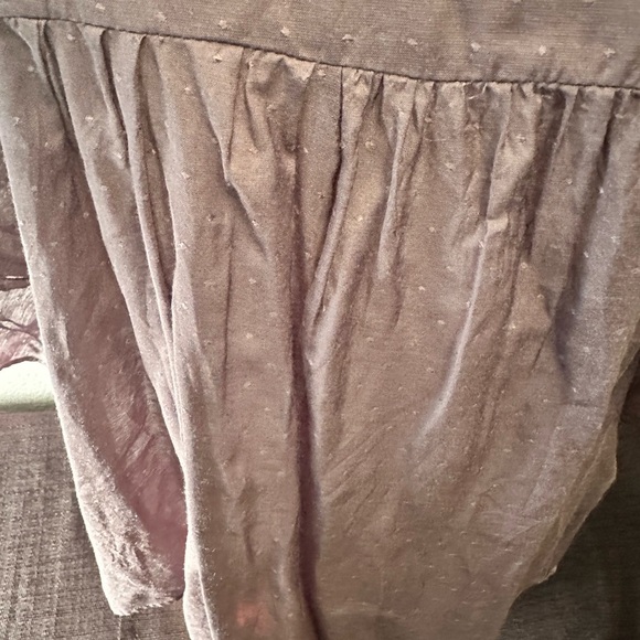 Vero Moda  Grey Dobby Lace Top EUC Size M - Picture 4 of 6